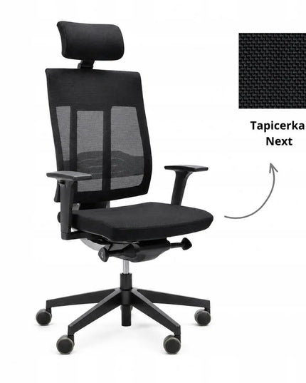Ergonominė biuro kėdė Profim Xenon Net 111 SL juoda