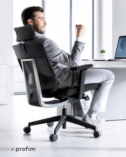 Ergonominė biuro kėdė Profim Xenon Net 111 SL juoda