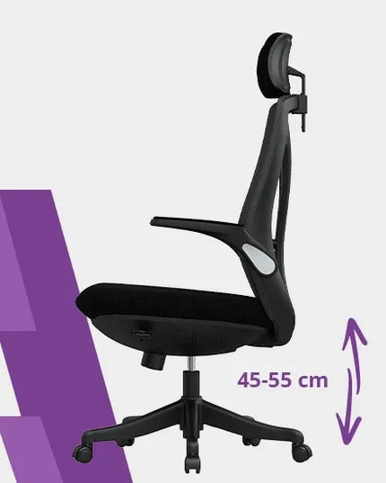 Ergonominė biuro kėdė Spacetronik Arian-10, juoda
