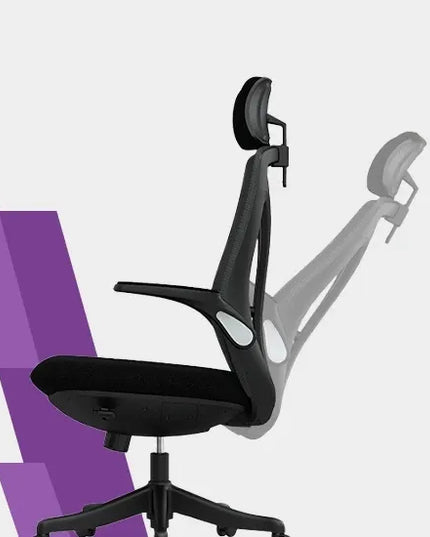 Ergonominė biuro kėdė Spacetronik Arian-10, juoda