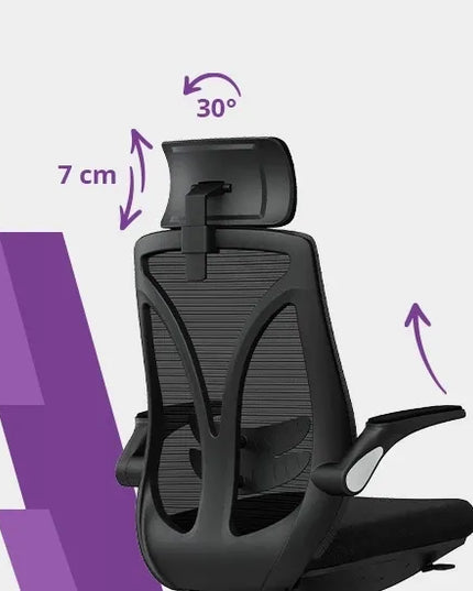 Ergonominė biuro kėdė Spacetronik Arian-10, juoda