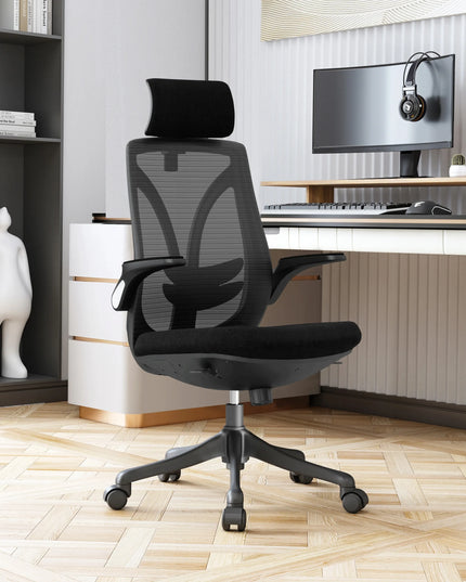 Ergonominė biuro kėdė Spacetronik Arian-10, juoda