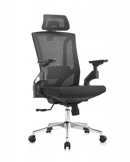 Ergonominė biuro kėdė Spacetronik – reguliuojama, sukamoji, juoda