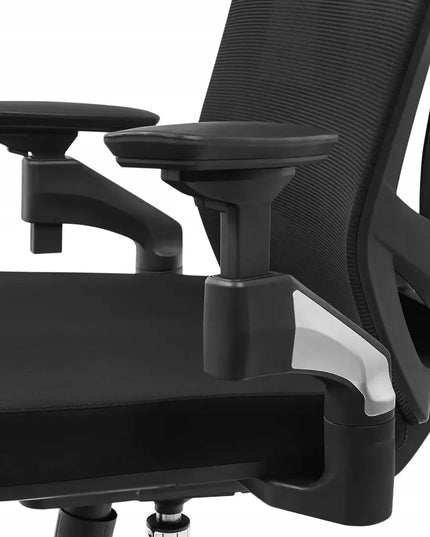 Ergonominė biuro kėdė Spacetronik – reguliuojama, sukamoji, juoda