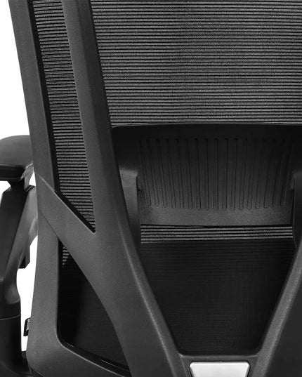 Ergonominė biuro kėdė Spacetronik – reguliuojama, sukamoji, juoda