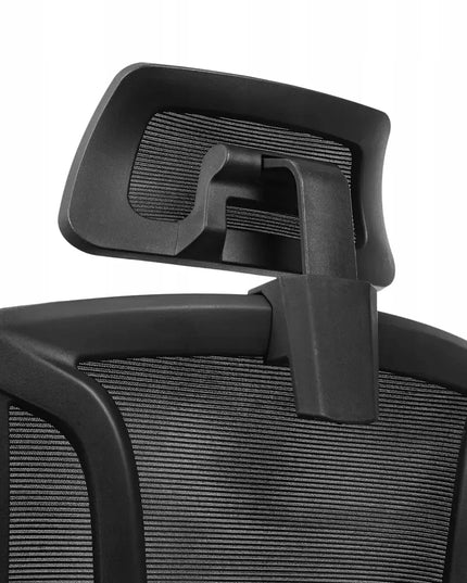 Ergonominė biuro kėdė Spacetronik – reguliuojama, sukamoji, juoda