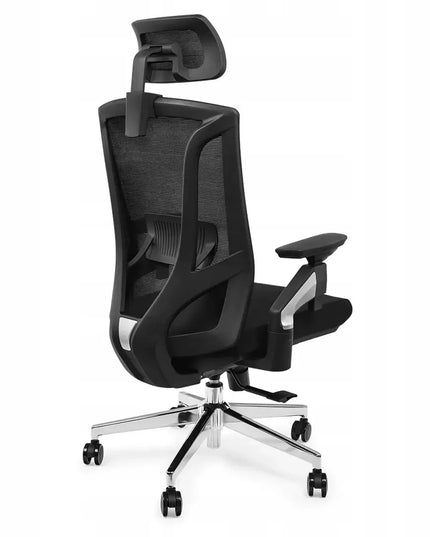 Ergonominė biuro kėdė Spacetronik – reguliuojama, sukamoji, juoda