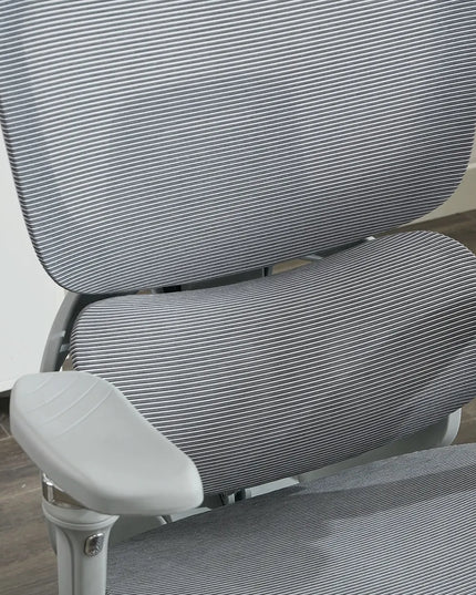 Ergonominė biuro kėdė Spacetronik su masažo funkcija, atrama kojoms, juoda