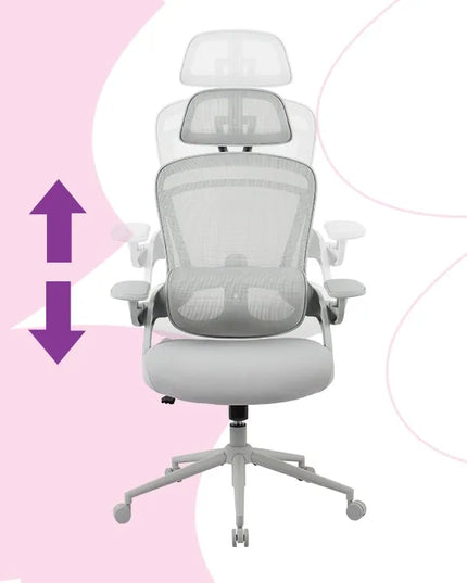 Ergonominė biuro kėdė Spacetronik su reguliavimo funkcijomis, pilka