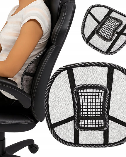 Ergonominė nugaros atrama, juosmens pagalvėlė foteliui, kėdei ir automobiliui