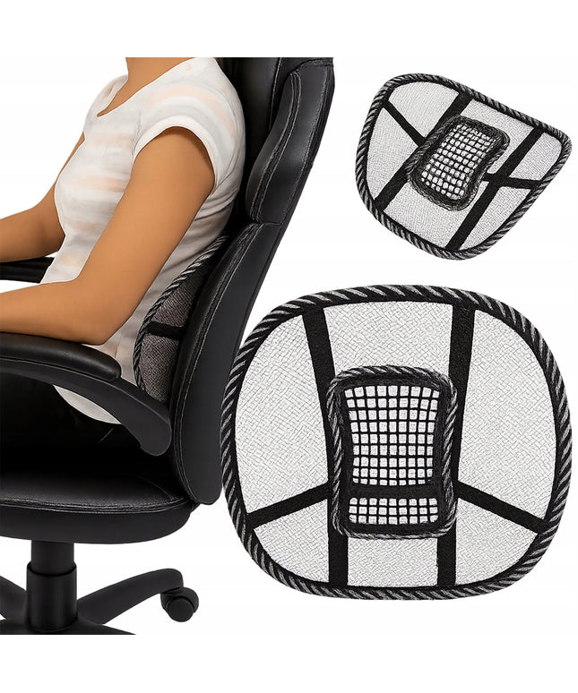 Ergonominė nugaros atrama, juosmens pagalvėlė foteliui, kėdei ir automobiliui