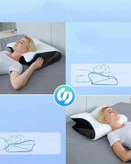 Ergonominė ortopedinė pagalvė miegui, atminties putos