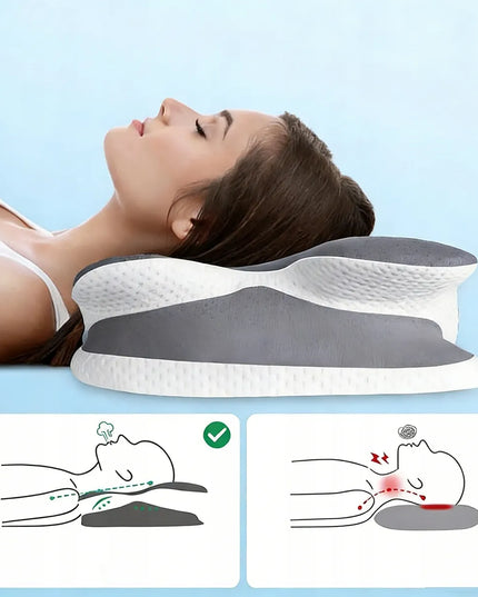 Ergonominė pagalvė, ortopedinė atminties putų pagalvė
