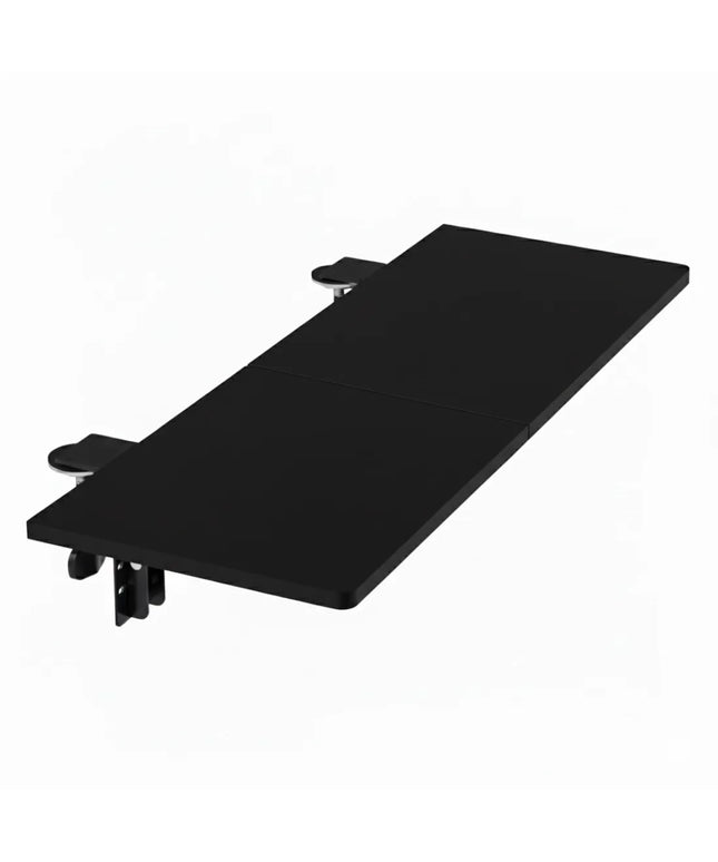 Ergonominė rašomojo stalo plokštė-priedas Spacetronik 69x24 cm, juoda