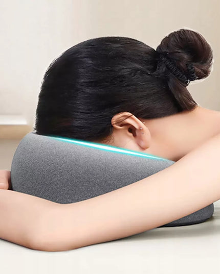 Ergonominė veido pagalvė miegui ant pilvo ir masažui, kvėpuojanti