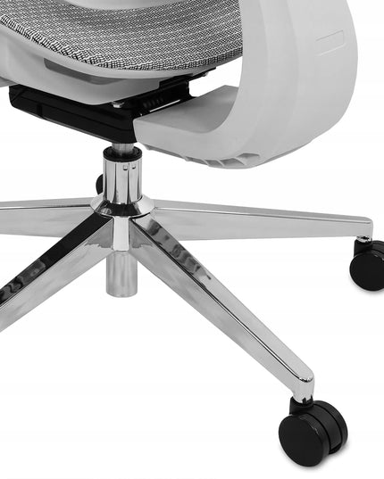 Ergonomiška biuro kėdė „Control Pro“, balta, LVNSystem