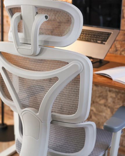 Ergonomiška biuro kėdė „Control Pro“, balta, LVNSystem