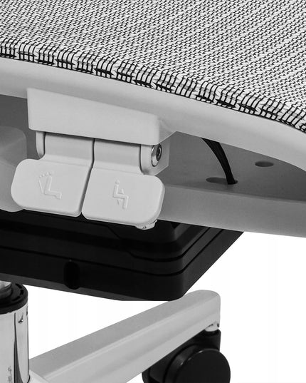 Ergonomiška biuro kėdė „Control Pro“, balta, LVNSystem
