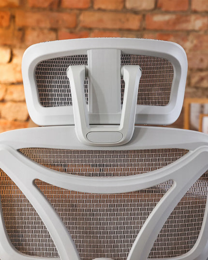 Ergonomiška biuro kėdė „Control Pro“, balta, LVNSystem