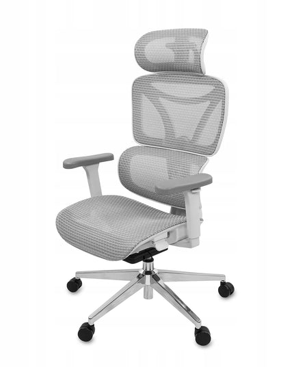 Ergonomiška biuro kėdė „Control Pro“, balta, LVNSystem