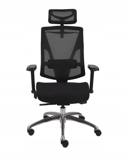 Ergonomiška biuro kėdė Grospol Futura 4S TM01 Juoda