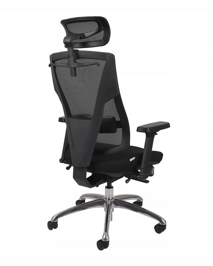 Ergonomiška biuro kėdė Grospol Futura 4S TM01 Juoda