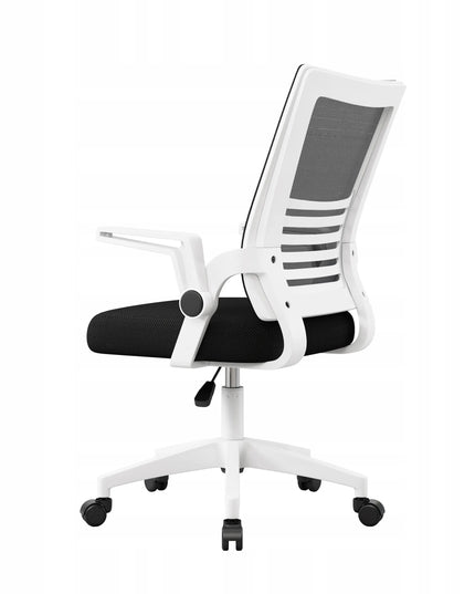 Ergonomiška biuro kėdė KRAKEN Kredo pasukama audininė juoda