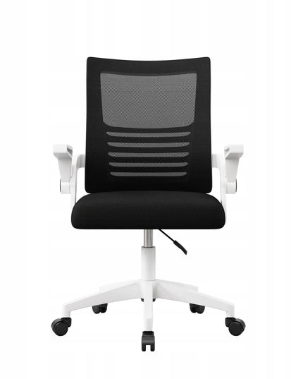 Ergonomiška biuro kėdė KRAKEN Kredo pasukama audininė juoda