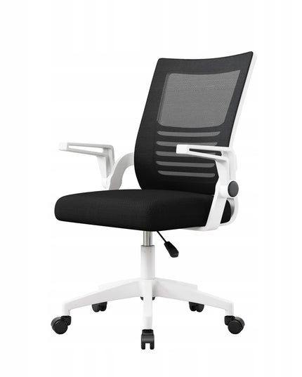 Ergonomiška biuro kėdė KRAKEN Kredo pasukama audininė juoda