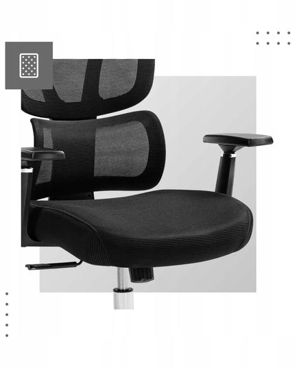 Ergonomiška biuro kėdė Markadler Expert 4.6 Black