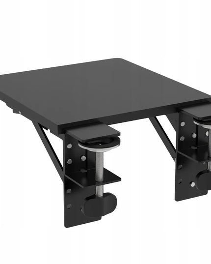 Ergonomiškas stalo porankis Spacetronik, 10kg, 24x23 cm, juodas