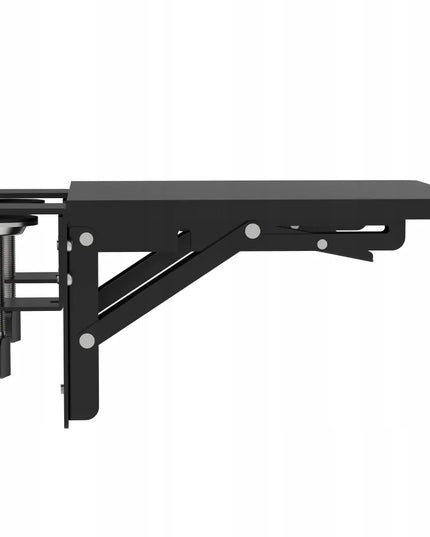 Ergonomiškas stalo porankis Spacetronik, 10kg, 24x23 cm, juodas