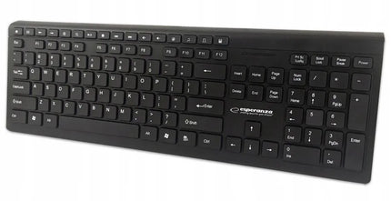 Esperanza Slim OFFICE USB klaviatūros ir pelės rinkinys