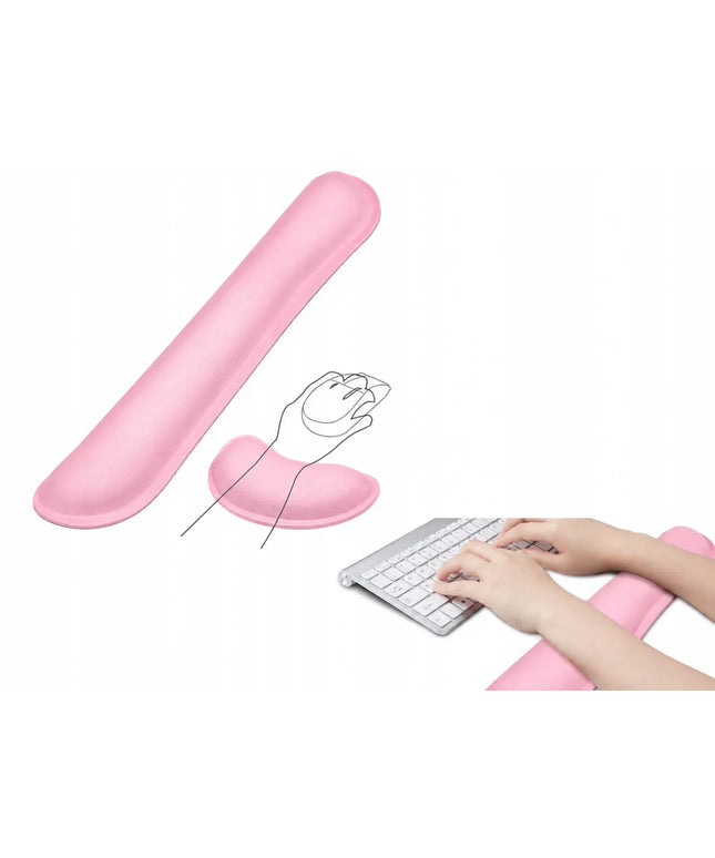 EtuiTab ergonominis riešo atramos komplektas klaviatūrai ir pelei, Memory Foam 2in1