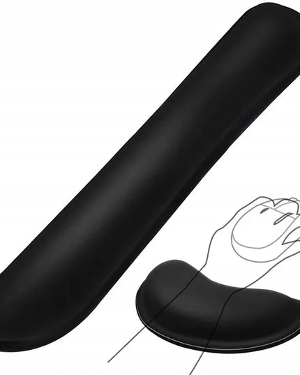 EtuiTab ergonomiškas riešų atramos rinkinys klaviatūrai ir pelei, Memory Foam 2-in-1