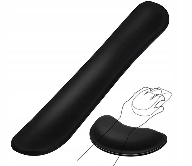 EtuiTab ergonomiškas riešų atramos rinkinys klaviatūrai ir pelei, Memory Foam 2-in-1