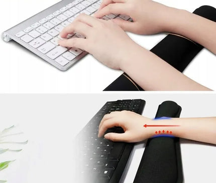 EtuiTab ergonomiškas riešų atramų komplektas klaviatūrai ir pelei su Memory Foam 2in1