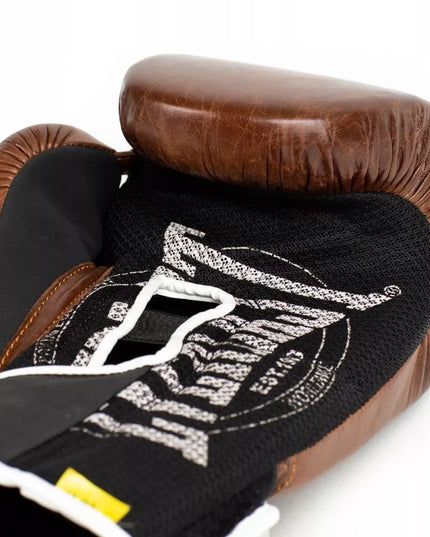 EVERLAST 1910 CLASSIC bokso pirštinės, rudos, 14 oz + DOVANA