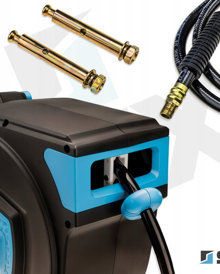 Automatiškai susukama pneumatinė žarna su rite 20 m STIX