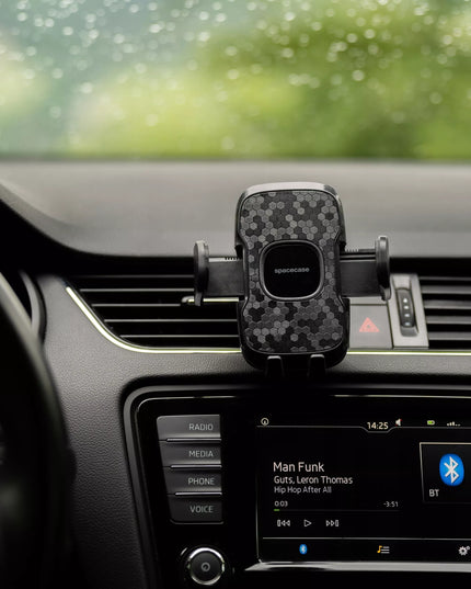 Automobilinis telefono laikiklis į oro groteles Spacecase