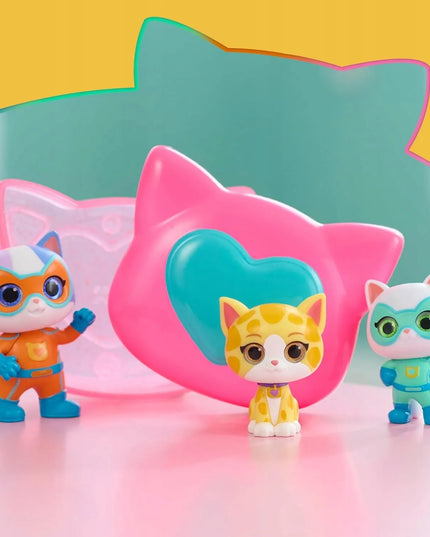 DISNEY JUNIOR SUPER KITTIES mini staigmenos figūrėlė, katytė, nuo 3 metų