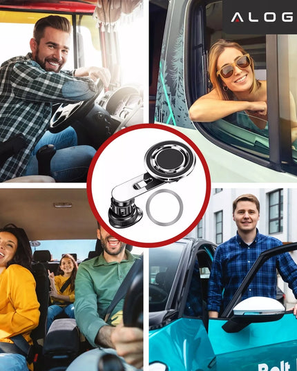 Magnetinis automobilinis telefono laikiklis į ventiliacijos groteles MagSafe iPhone 16 15 14