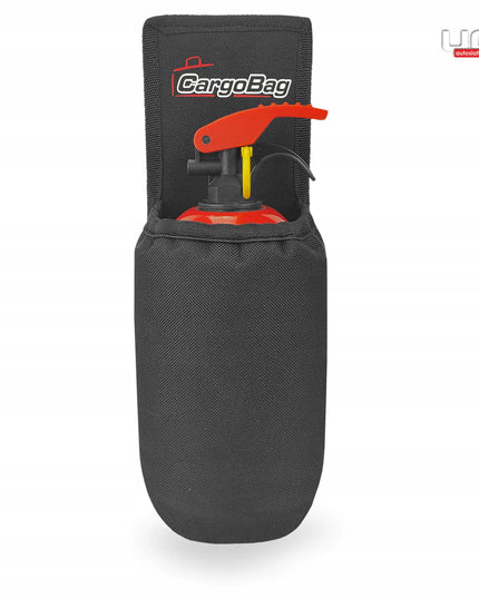 1 kg automobilinis gesintuvas su UG4 dėklu bagažinei, tvirtinamu „Velcro“ juosta