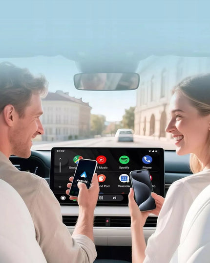 Belaidis „Ottocast Mini“ adapteris automobiliui su „CarPlay“ ir „Android Auto“
