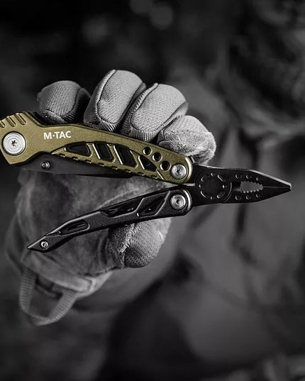 Daugiafunkcis įrankis M-TAC Multitool su dėklu Type 2 Green/Black