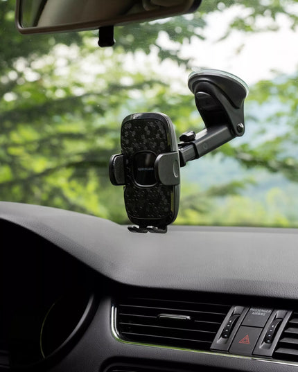 Spacecase automobilinis telefono laikiklis tvirtinamas prie stiklo arba prietaisų skydelio