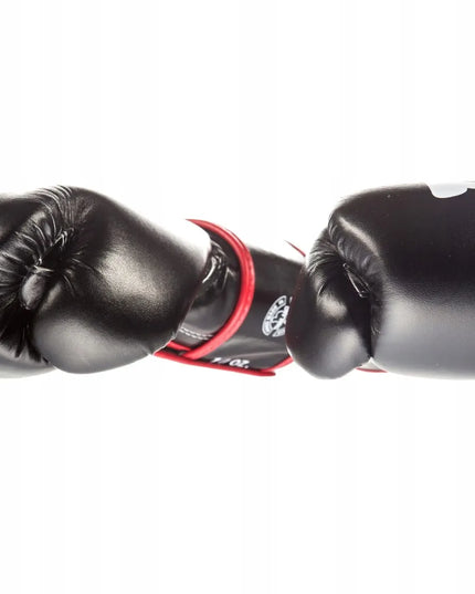Fairtex bokso pirštinės BGV14 mikropluoštas, juodos-raudonos, 14OZ