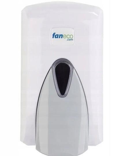 Faneco Pop sieninis skysto muilo ir dezinfekcijos dozatorius, 0,5 l, baltas