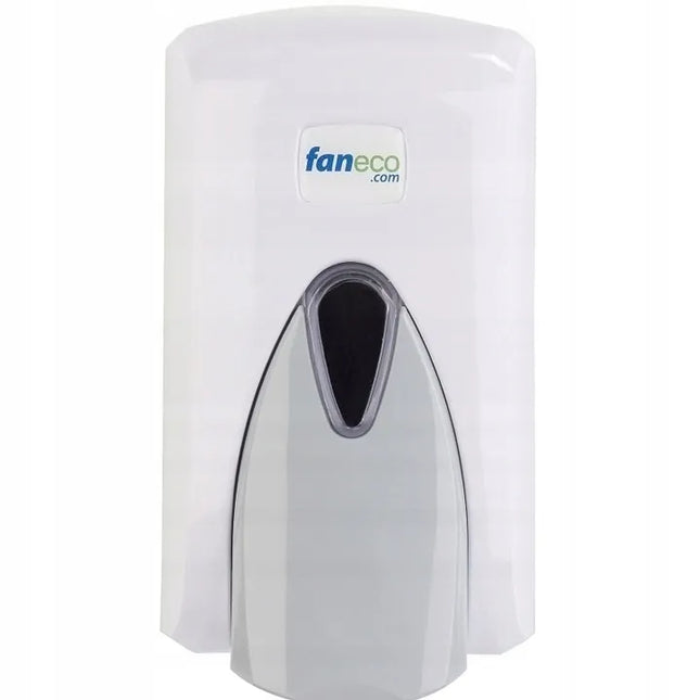 Faneco Pop sieninis skysto muilo ir dezinfekcijos dozatorius, 0,5 l, baltas