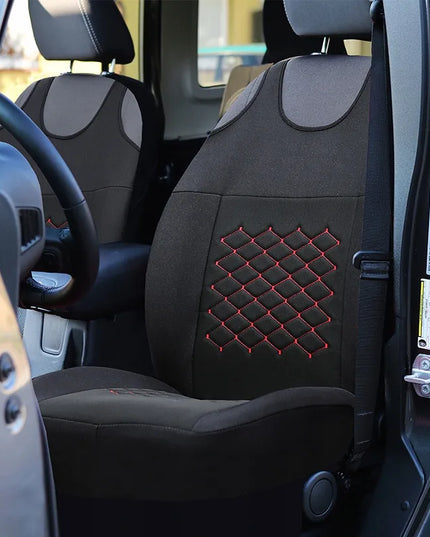 Dygsniuoti universalūs automobilio priekinių sėdynių užvalkalai „Pok-Ter Motive PT-1346“